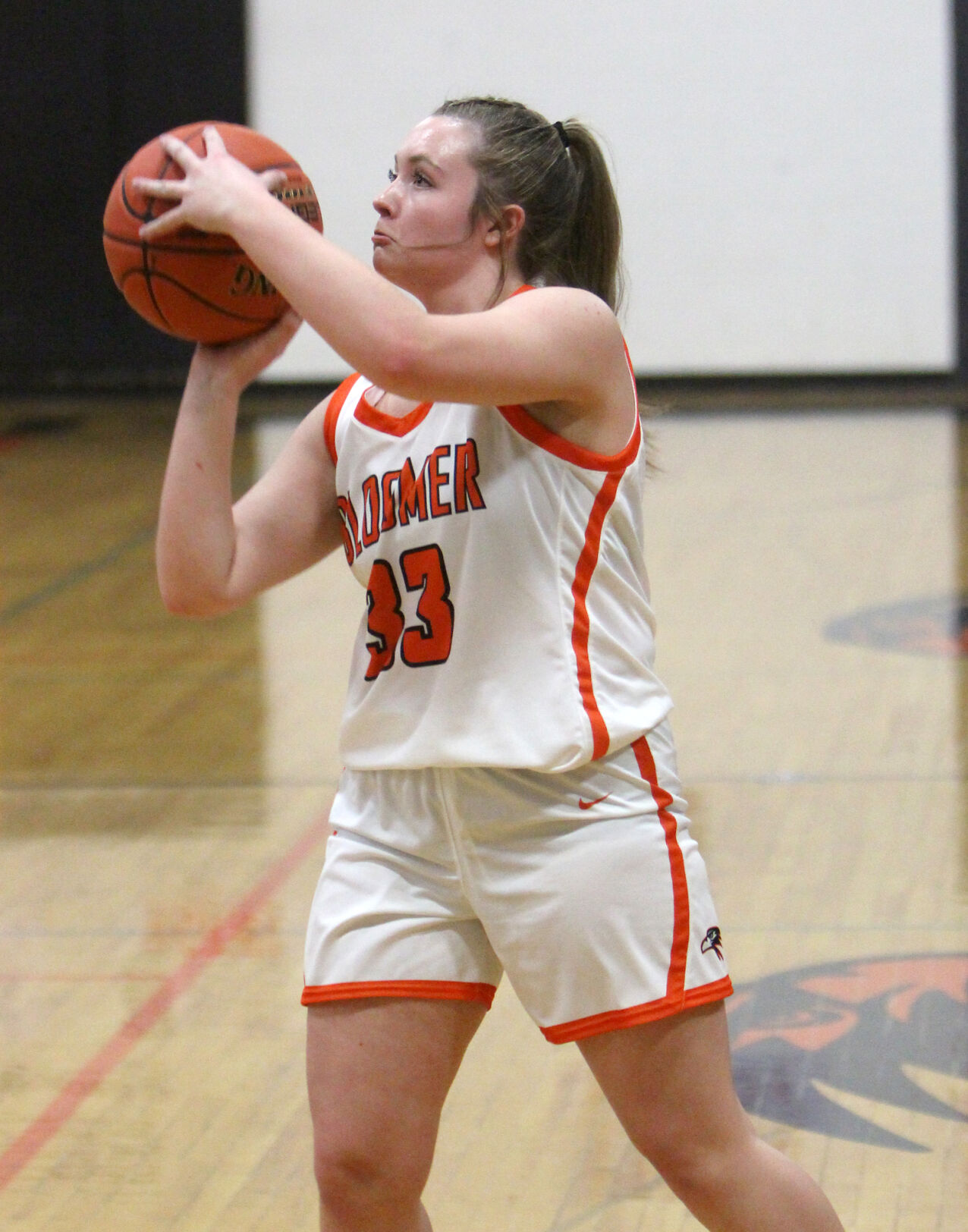 Cameron at Bloomer girls basketball 1-16-23